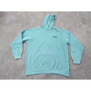 Cyberlink‎ Dell Technologies Hoodie Mens XL Blue Pullover Comfort Colors Fleece